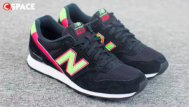 new balance 996 verte et rose